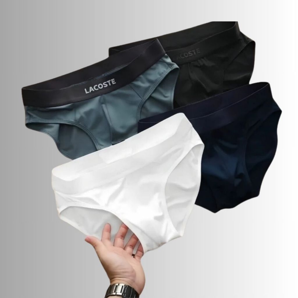 Boxer Men's Underwear [COMBO 5] Men's Triangle Briefs Cold Elastic Soft ...