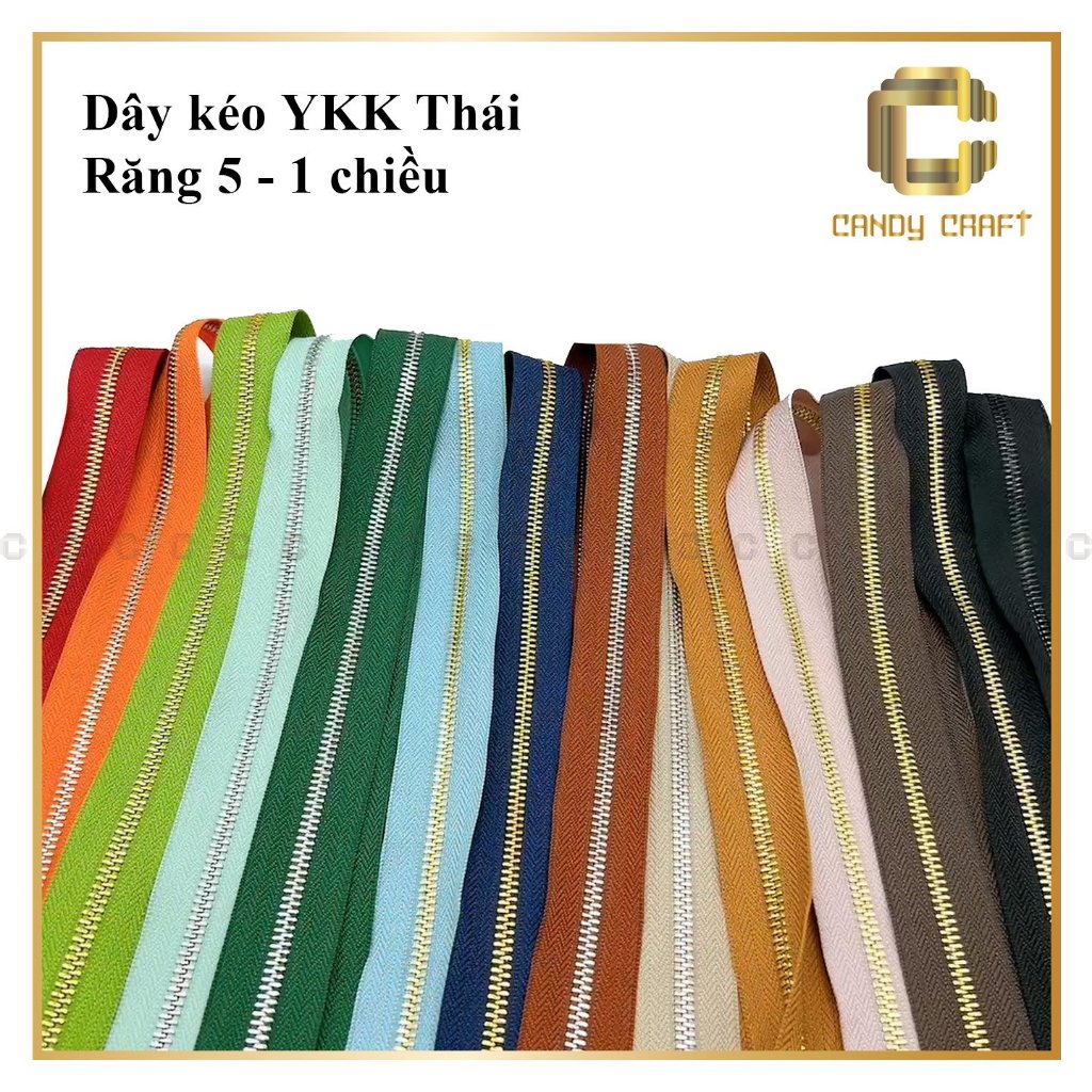 Ykk Thai tooth 5-1-way zipper (string does not include lock head and ...
