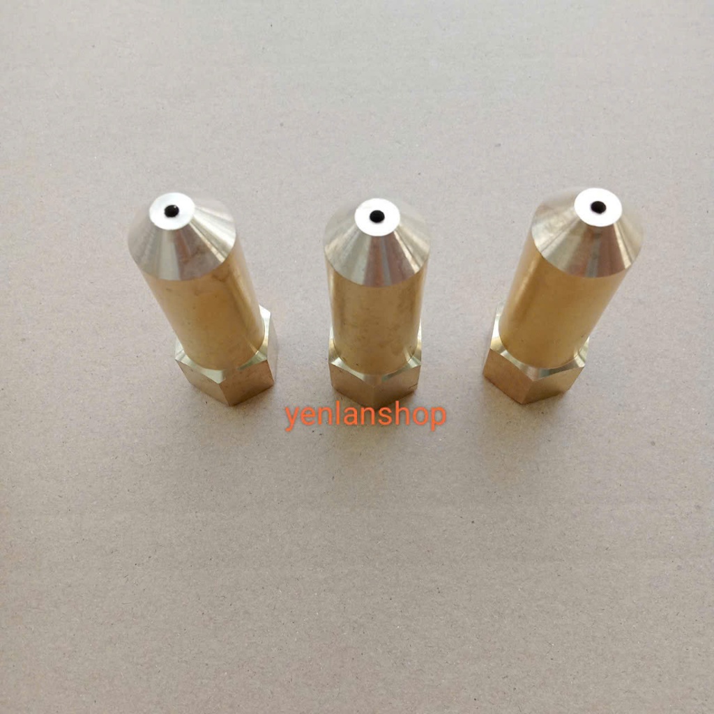 Car wash nozzle with internal thread 1/2