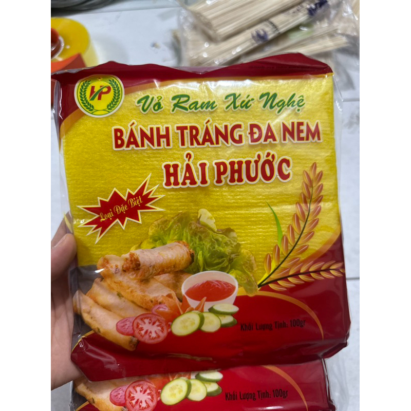 Ram shell - delicious crispy spring roll rice paper, 100gram pack ...