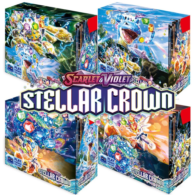 Pokemon Card Box 36 Pack 360 Prismatic Evolutions Mega Evolution Stellar  Crown Evolving Skies | Shopee Malaysia