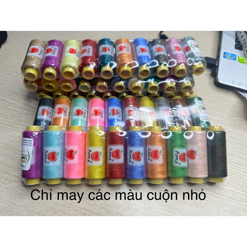 Combo of 10 rolls of SEWING and sewing thread made in Vietnam | Shopee ...