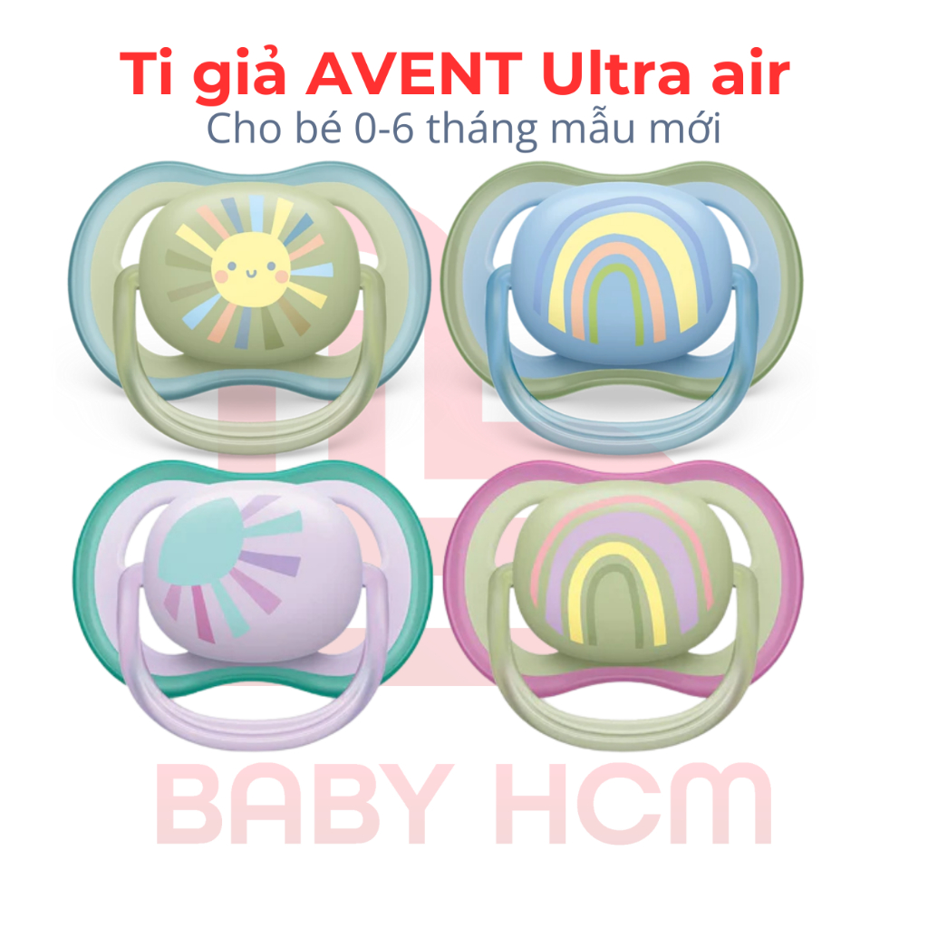Philips AVENT Ultra Air pacifier is breathable and anti-cracking for ...