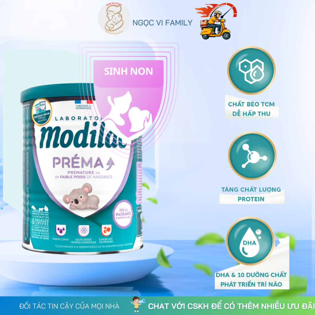 Modilac Prema Powdered Milk French Imported Formula Milk 400g For
