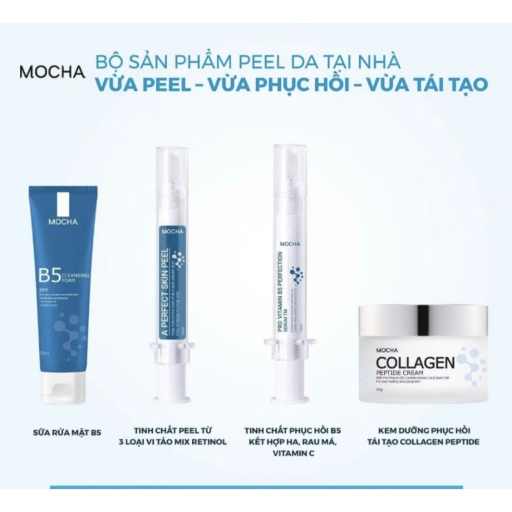(GENUINE) Retinol Mix Peel Mocha Microalgae Skin Peel, Peel Combo At ...