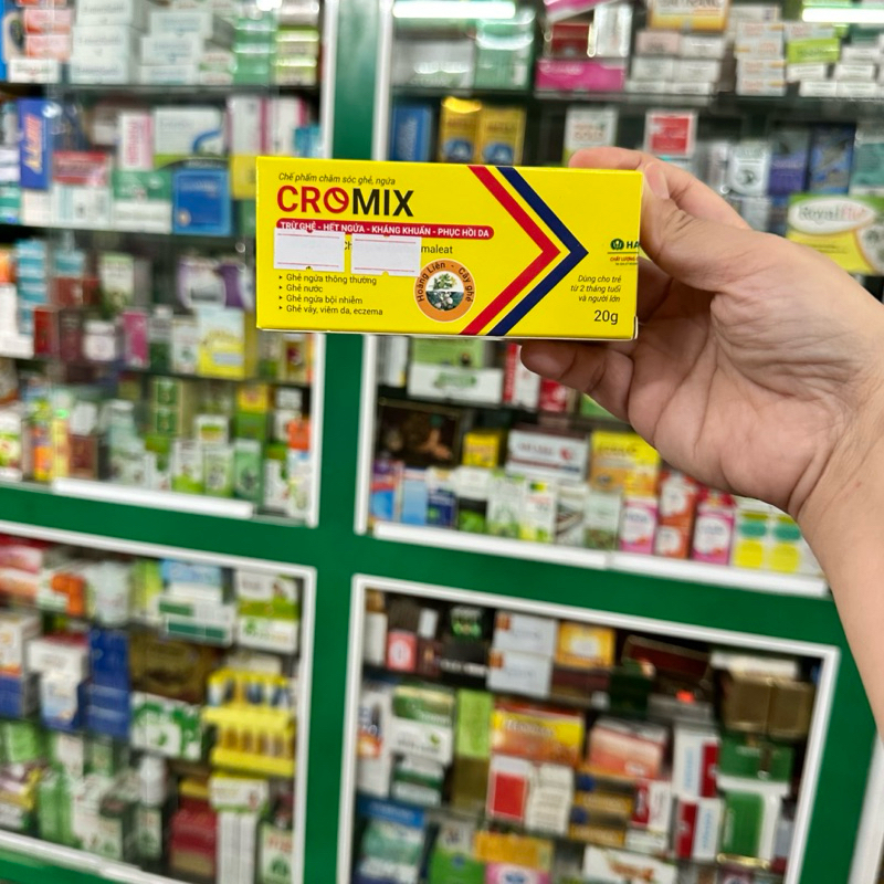 Cromix - Antibacterial, helps eliminate scabies, scabies, dermatitis ...