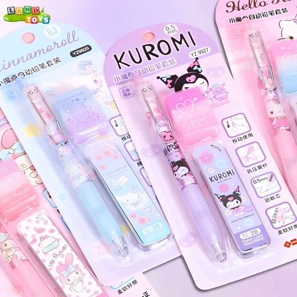 Kuromi, Melody Writing Practice Pencil - HB Press Pencil Helps Children ...