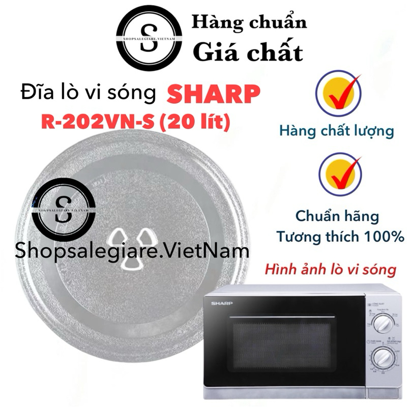 Genuine SHARP R-202VN-S 20 liter microwave plate (R202vns) | Shopee ...