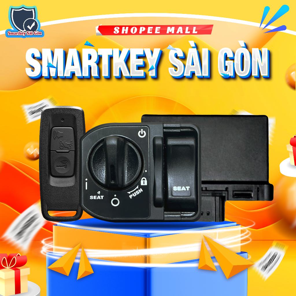 SMARTKEY K2S Smart Lock Airblade, Vision, Click, Vario,SH Mode, Pcx ...