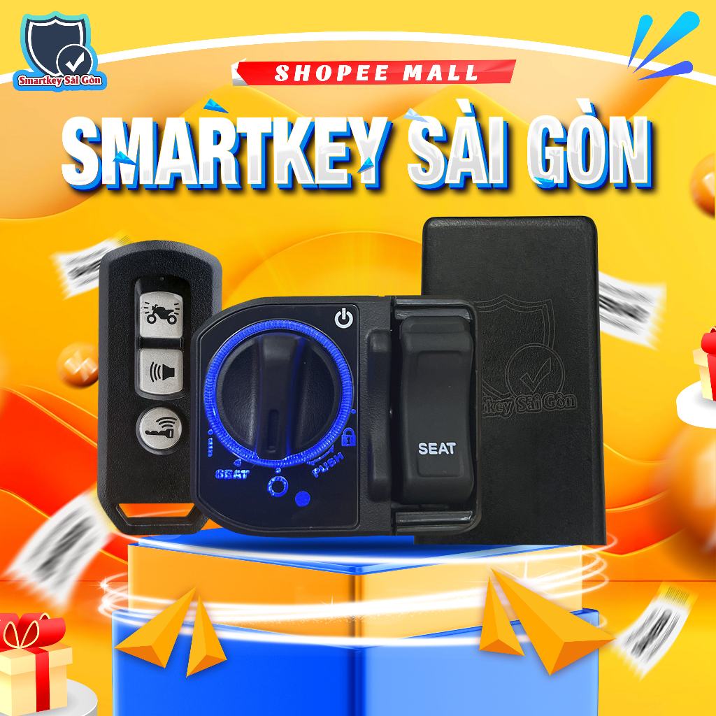 Smartkey SG Vario Smart Lock,Click,Airblade,Winner X,SH Mode,Pcx,Scoopy ...