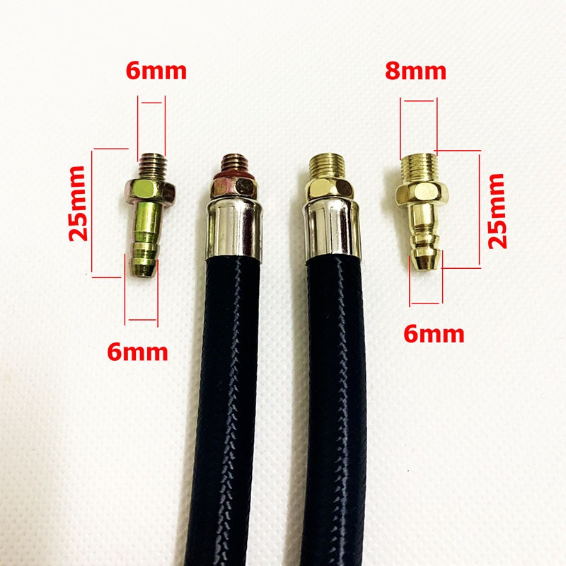 [5 Pieces] 6-8-10mm external thread mouse tail connector, 6mm mouse ...
