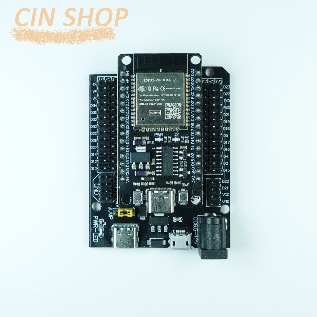 Esp32 30PINS TYPE-C WiFi + Bluetooth Dual Core Development Board Set ...
