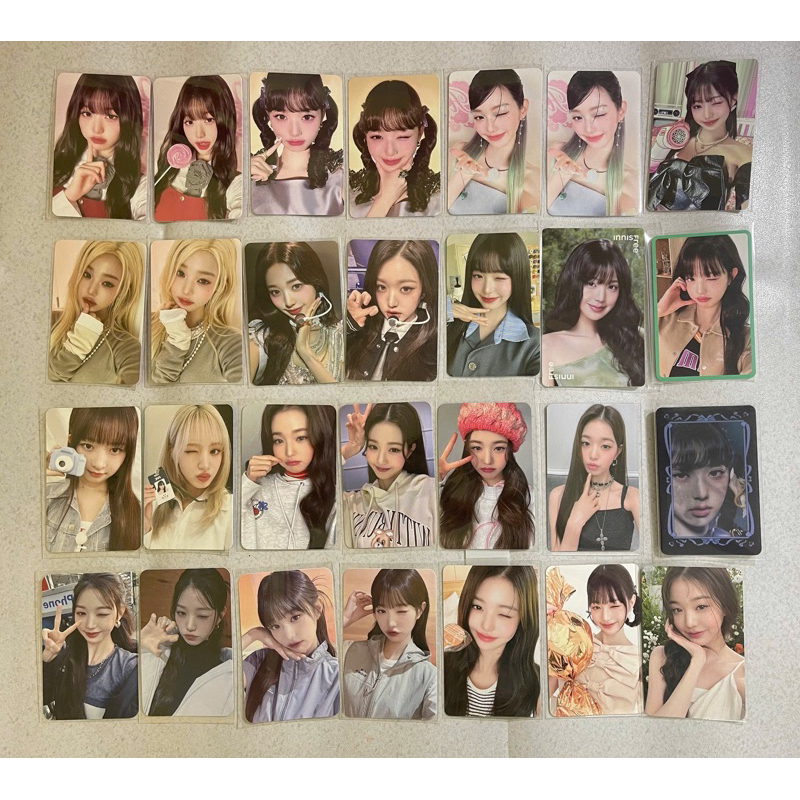 [REST]Photocard With rounded corners, genuine photo card IVE,WONYOUNG ...