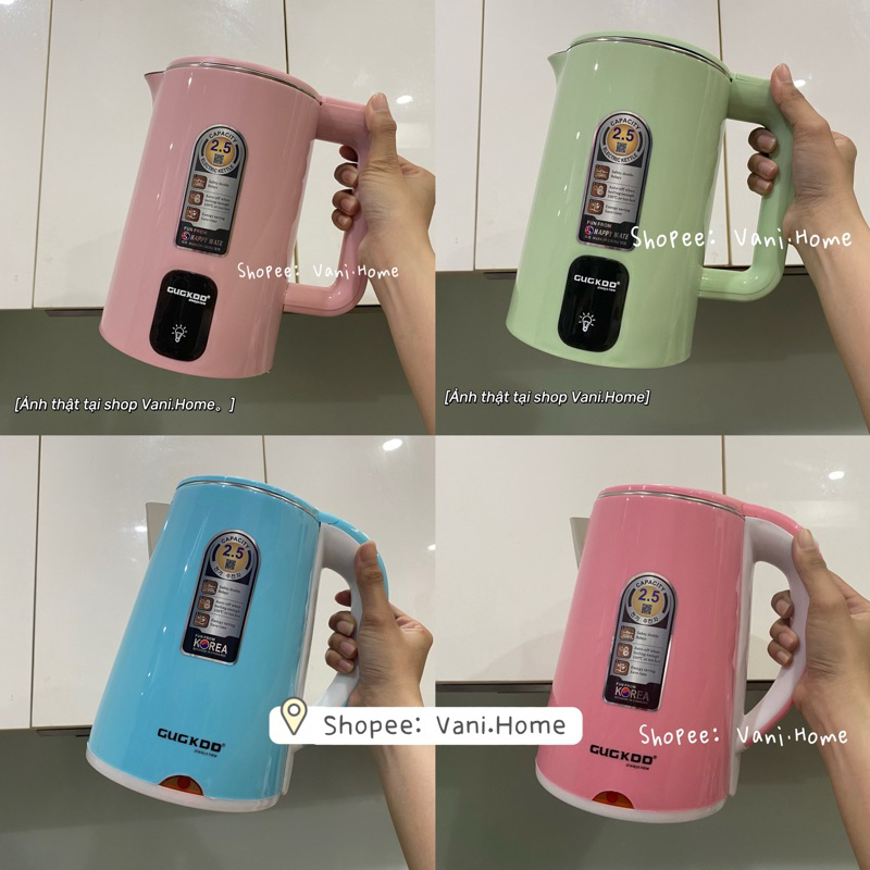 Colorful Cuckoo electric kettle - 2.5L Thai electric kettle with high ...