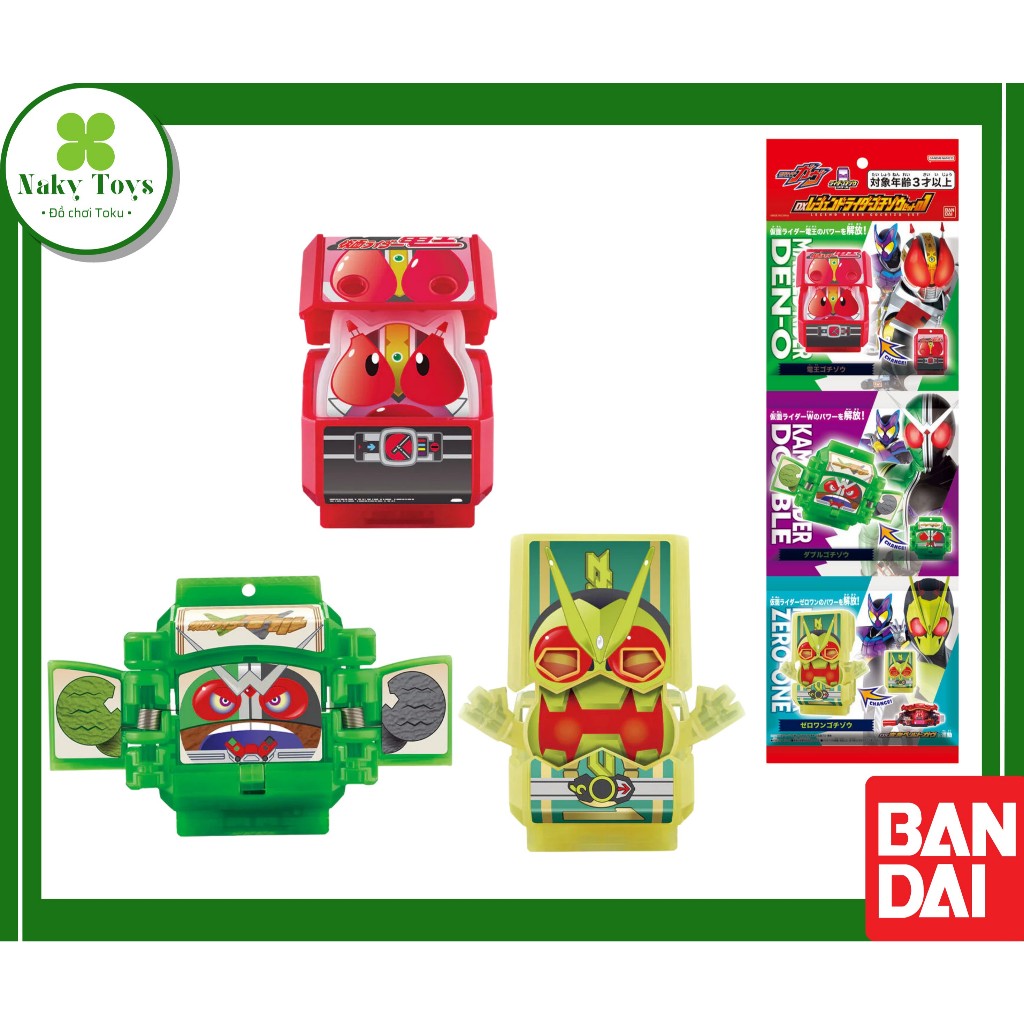 [NEW] Superhero toy DX Legend Rider Gochizo Set 01 | Kamen Rider Gav ...