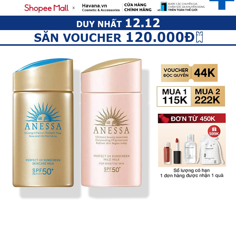 Anessa Perfect UV Sunscreen SPF50+ PA ++++ Perfect protection ...