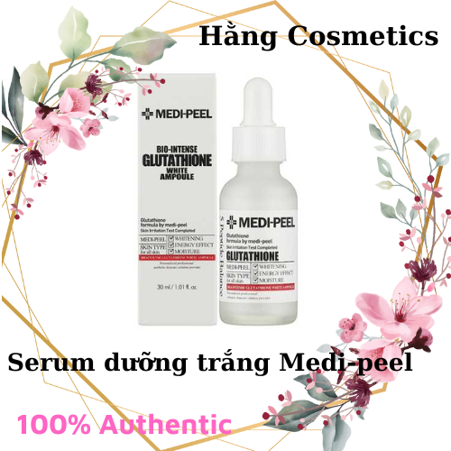 Korean Whitening Skincare MEDI-PEEL Bio-Intense Glutathione 600 White  Ampoule 30ml
