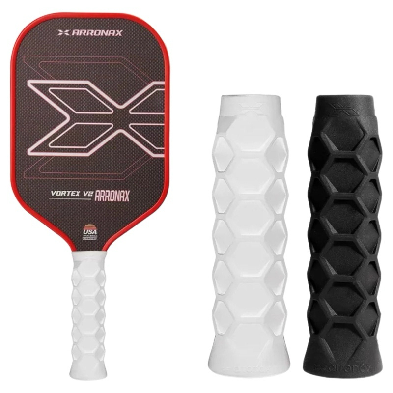 Super thick Pickleball racket handle with super tough fur on the back ...