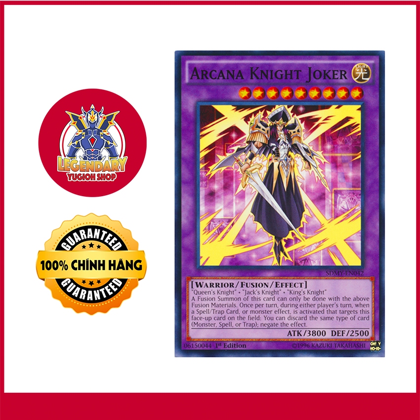[Original Yugioh Card] Arcana Knight Joker - Original Art | Shopee Malaysia