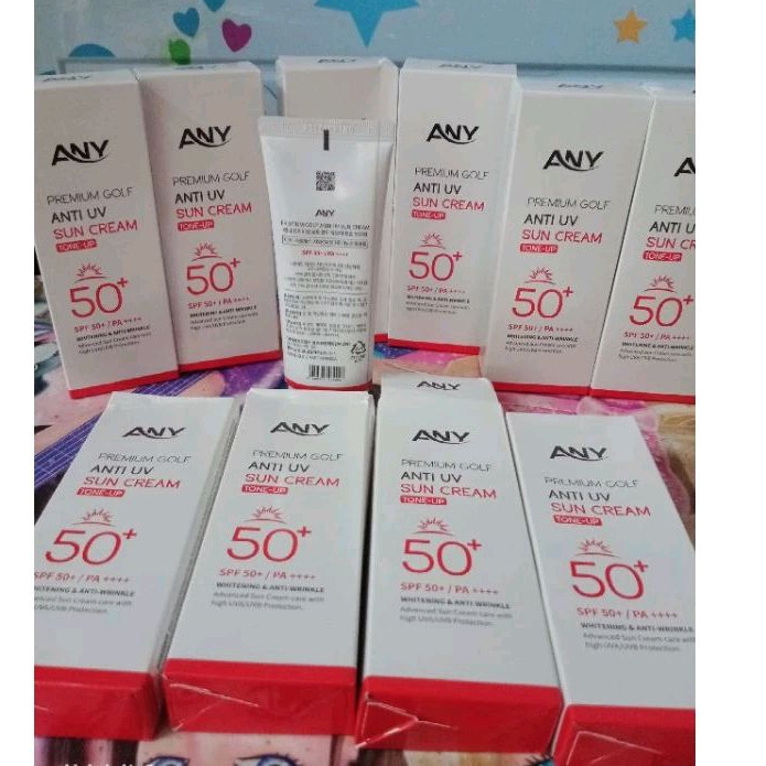 Genuine Korean Any Sunscreen with QR code | Shopee Malaysia
