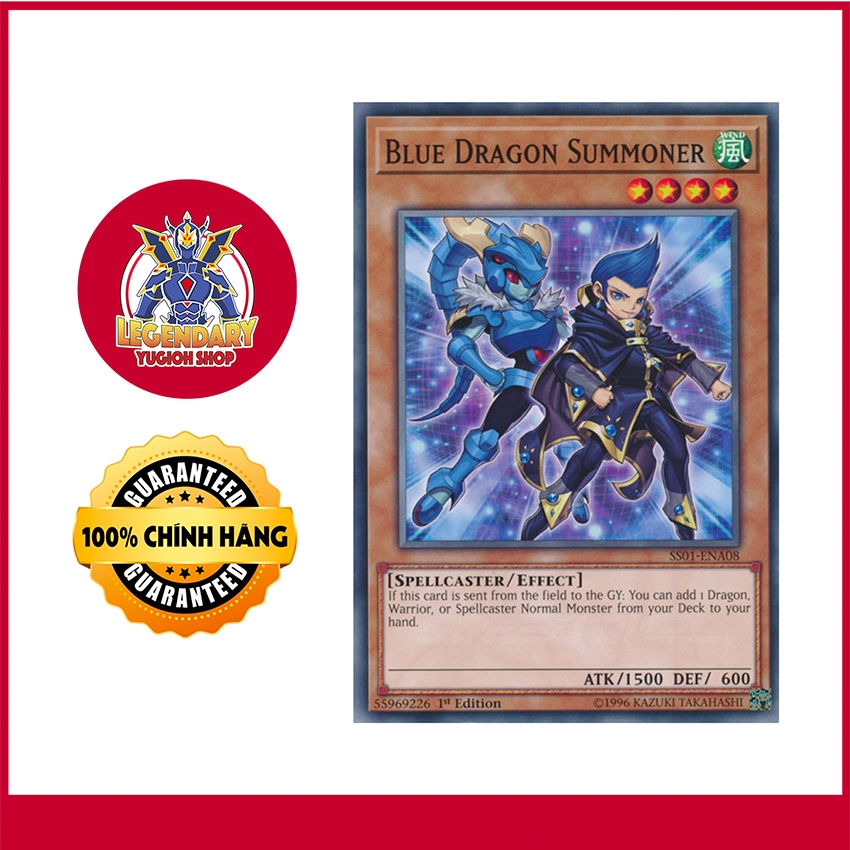Blue Dragon Summoner Ys14-en017 1st Yugioh Spell English Blue Dragon  Summoner YS14-EN017 - 1st Edition Yu-Gi-Oh! Spell Card (Near Mint) Yu-gi-oh  Card