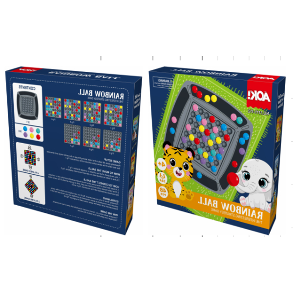 Rainbow ball game box 111-114 (500913) | Shopee Malaysia