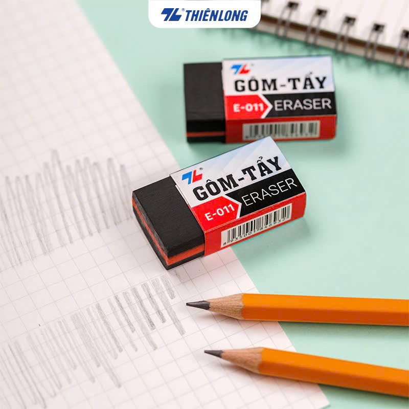Genuine Thien Long pencil eraser, TL E-011 (1 tablet) | Shopee Malaysia