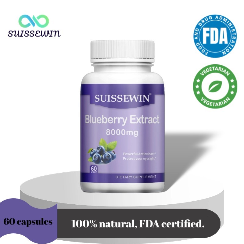 Blueberry Extract - Supports Eye Health, Improves Vision and Enhances ...