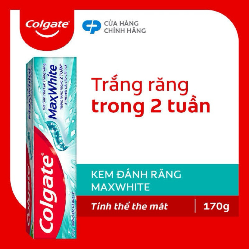 Colgate max white mint crystal toothpaste 170g | Shopee Malaysia