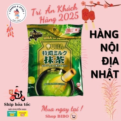 [HSD 3.2026] Famous Matcha Green Tea UHA Candy Domestic Japan