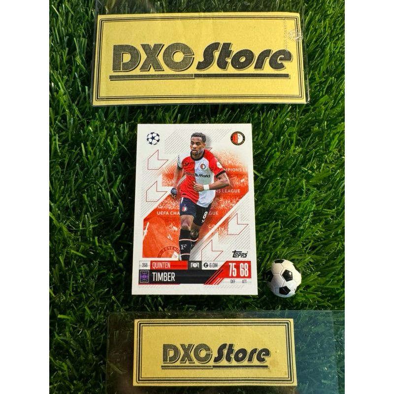 [ Genuine ] TOPPS MATCH ATTAX 2025 QUINTEN TIMBER (FEYENOORD