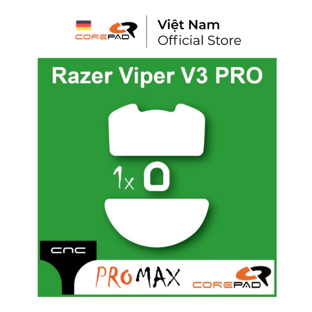 2 Bộ Feet Chuột Thay Thế PTFE Corepad Skatez PRO Razer Viper Mini - Hàng Chính Hãng - Foto 8