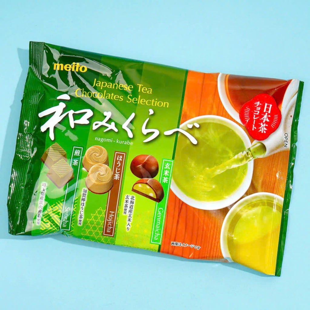 MEITO chocolate mix 3 matcha flavors 111g | Shopee Malaysia