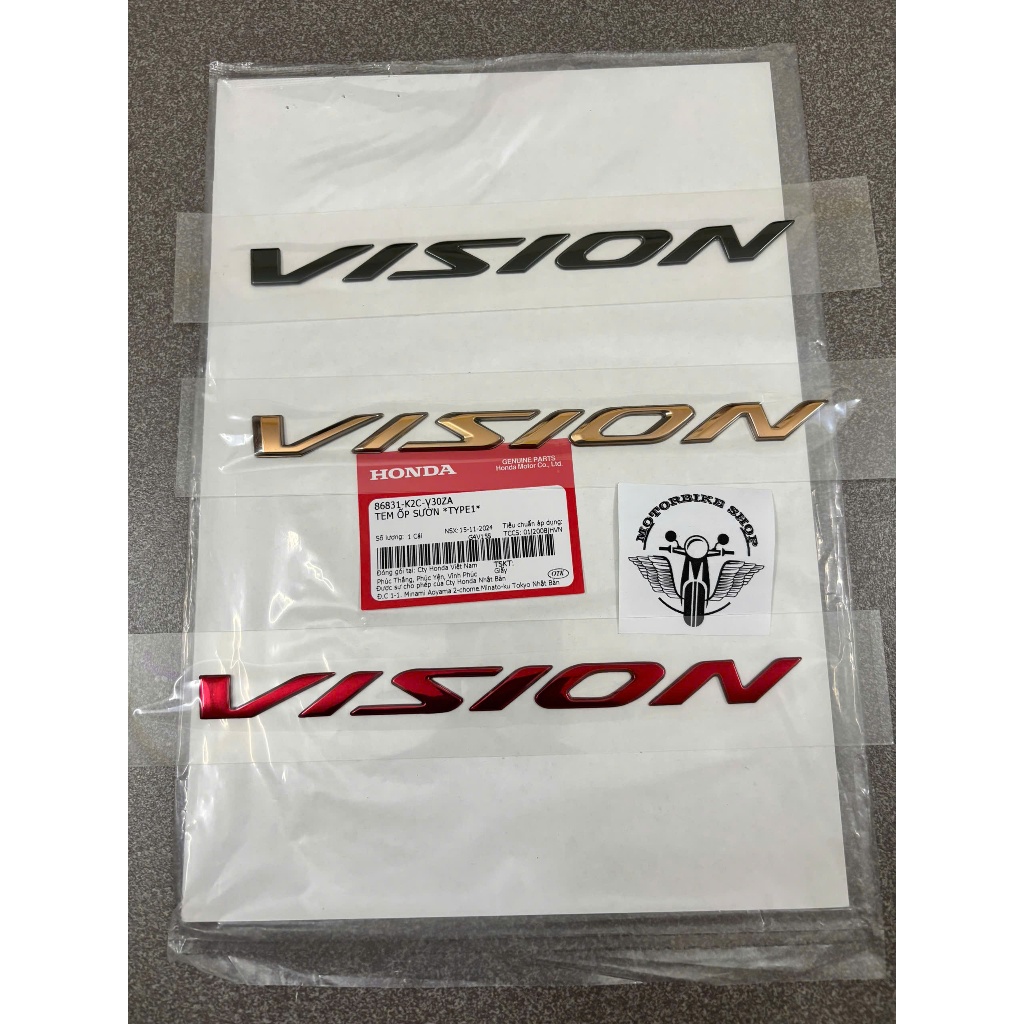 Vision stamp for vision car side panels from 2021 to 2024 86831K2CV30ZA ...