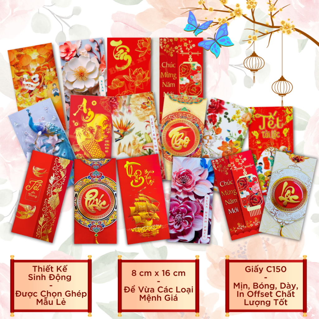 (Retail Price for 1 pack) Lucky Money Cards CNY At Ty 2025 Odd Sample