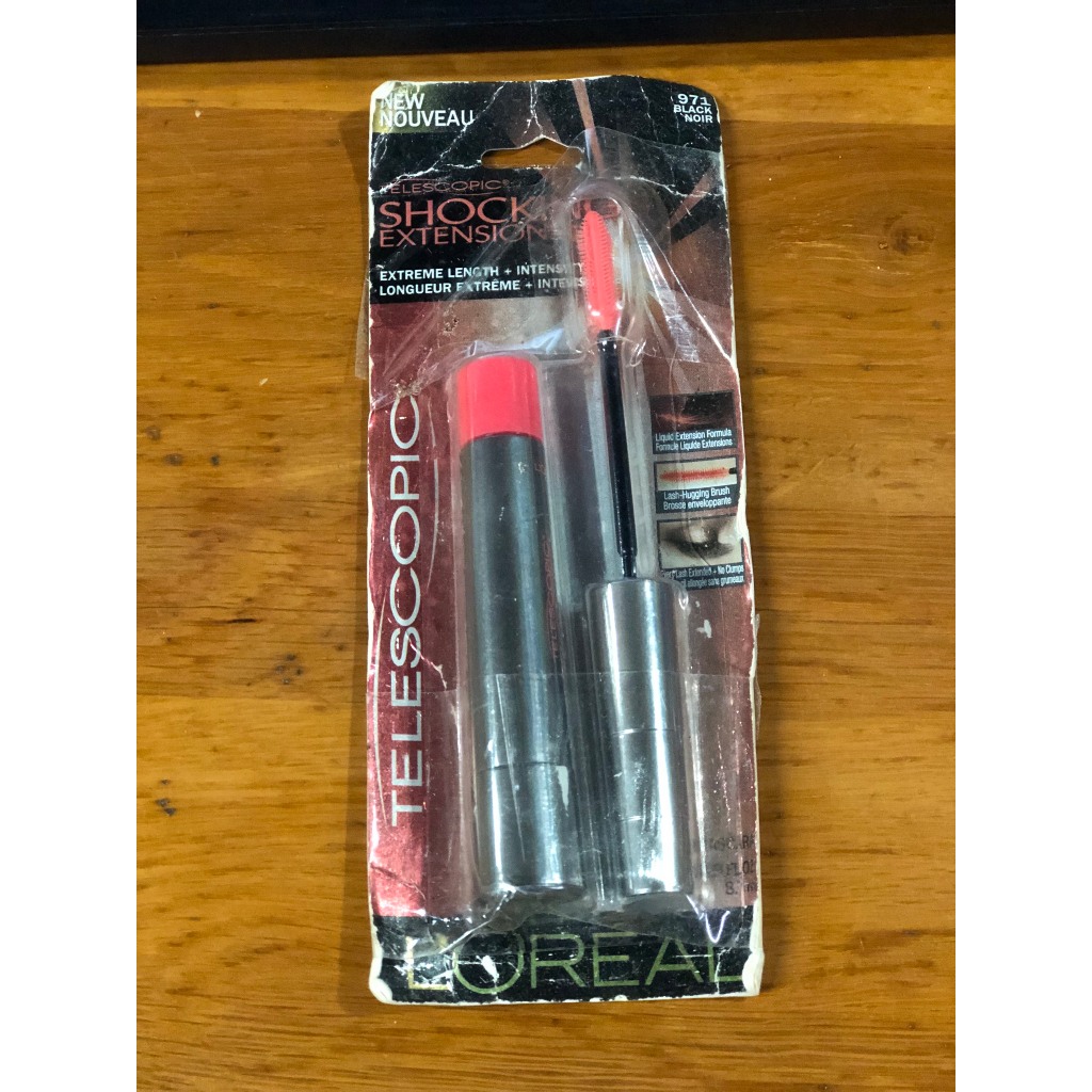 L'oreal Loreal Telescopic Shocking Extensions Mascara - 971 Black Noir ...