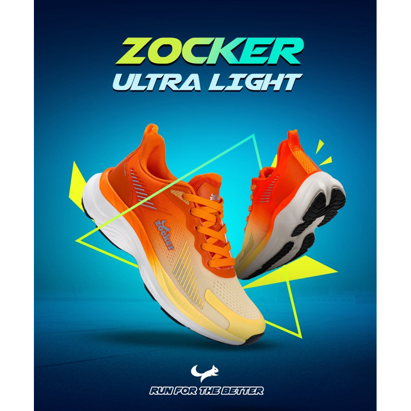 Zocker Ultra light running shoes | Shopee Malaysia