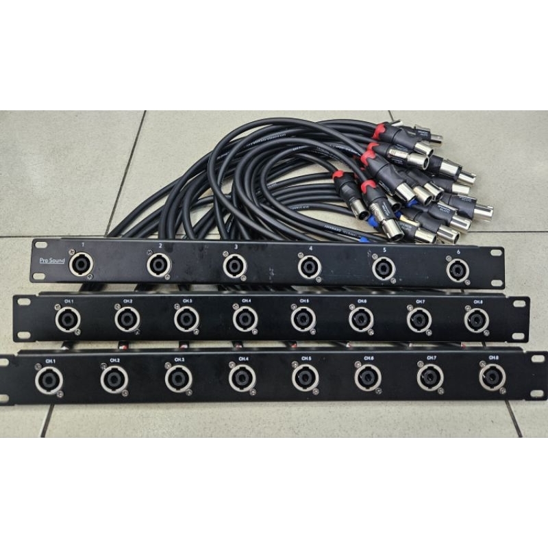 6,8,12 way split bar for cabinet mounting. 2×2.5 speaker wire, 0.5m ...
