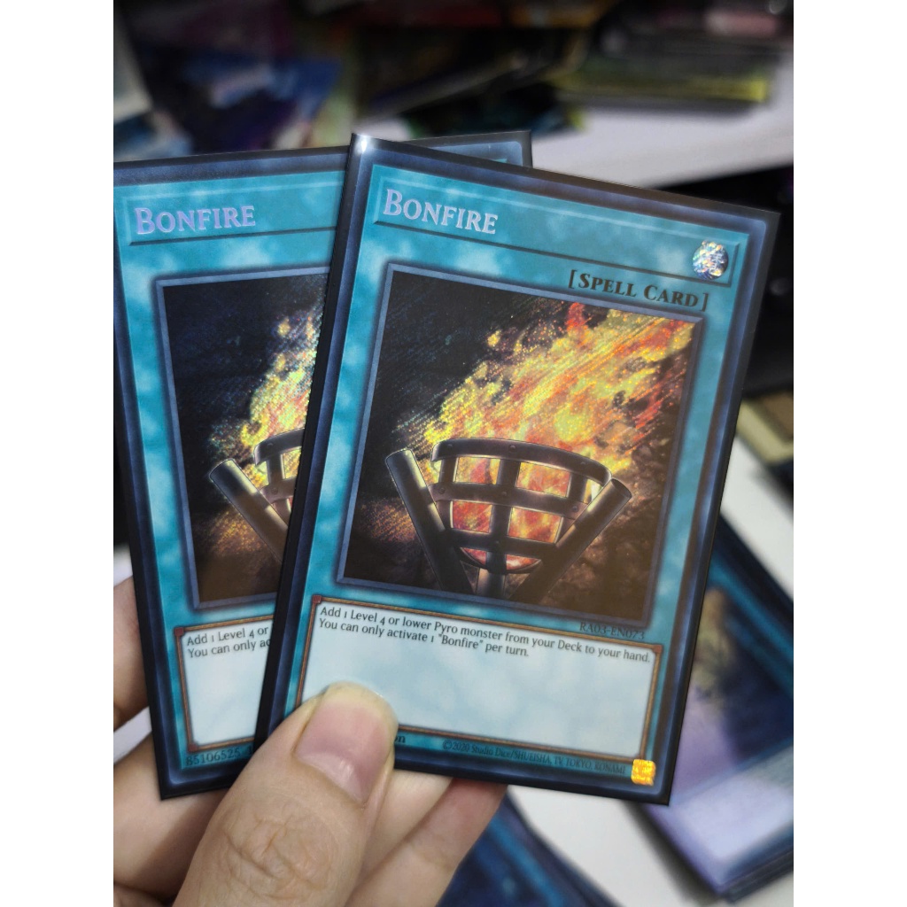 Yugioh Funny Shop] 1 Bonfire card - RA03-EN073 | Shopee Malaysia