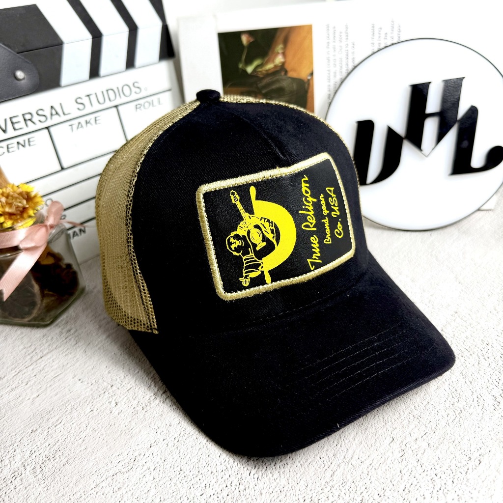 Ong Dia TRUE RLGN baseball cap and hat with square mesh color ...