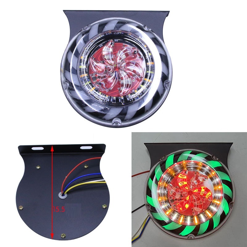 New model flashing round led lights, used as brake lights, warning ...