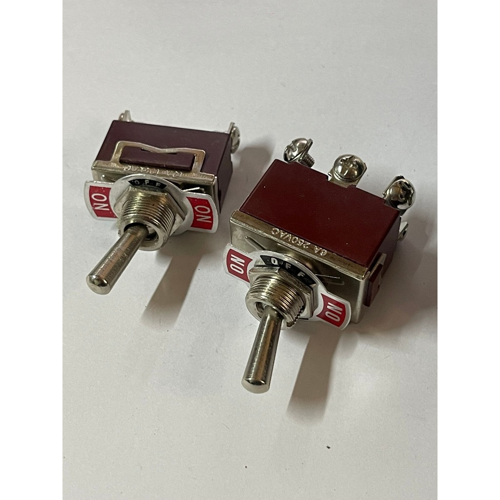 3-step 3-pin and 6-pin rocker switch 6A 250VAC | Shopee Malaysia