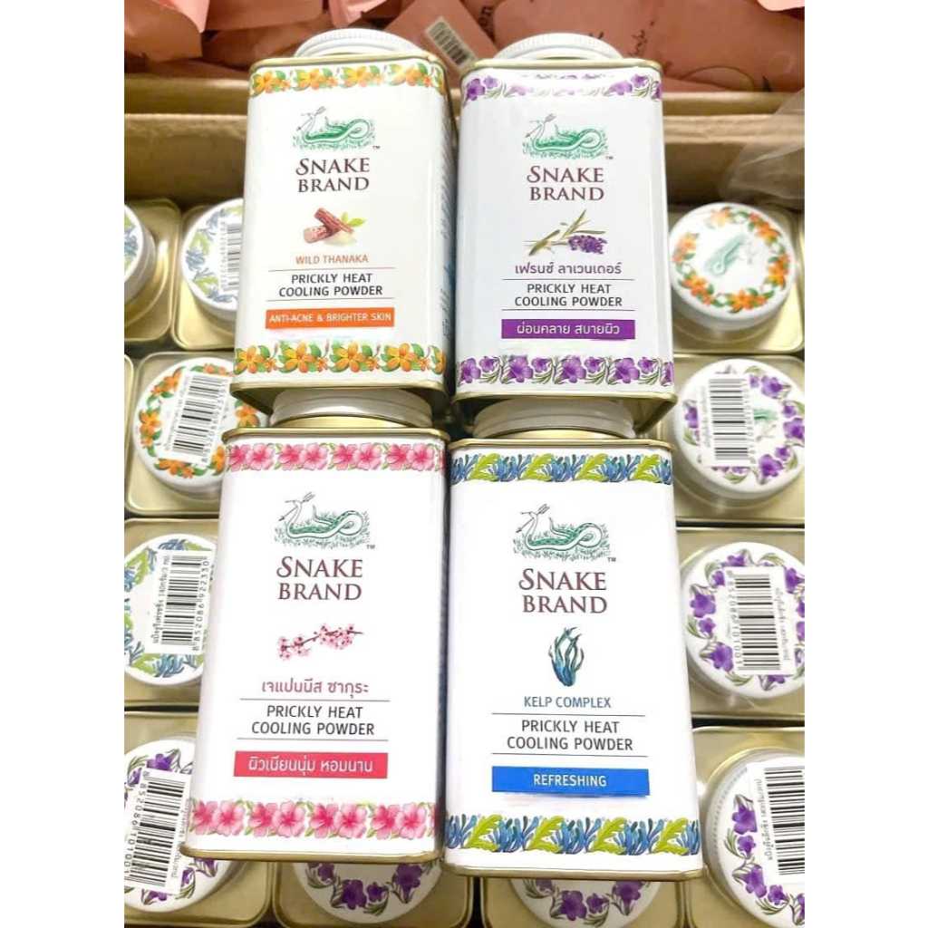 Snake Brand Cold Powder 140g (Tin Box) | Shopee Malaysia