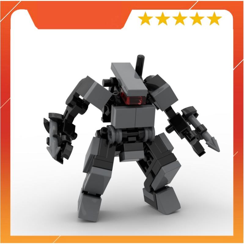 Moc Mech Robot Drill Assembly Toy | Shopee Malaysia