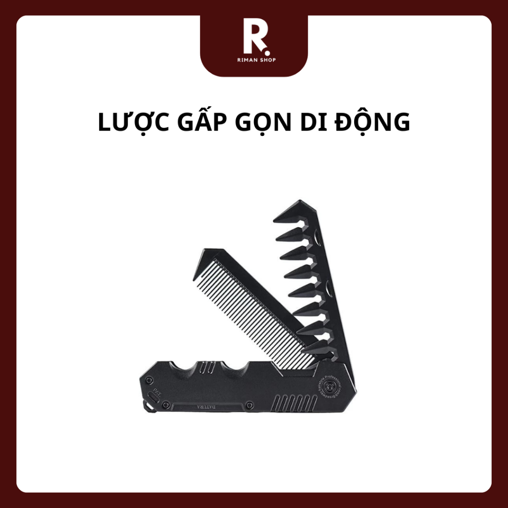 Handheld folding comb rotates 180 degrees | Shopee Malaysia