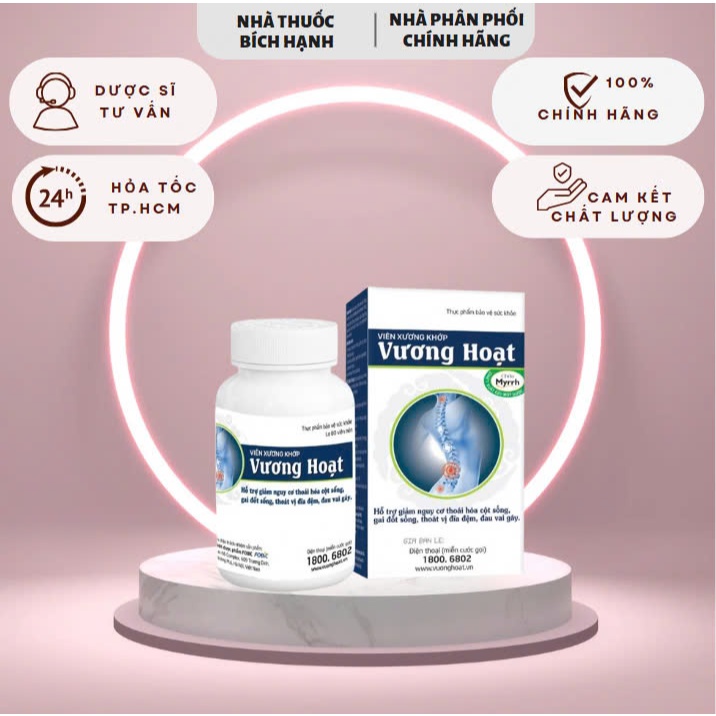 Vuong ACTIVE BONE AND JOINT PILLS REDUCE MUSCLE REJUVENATION OF SPINE ...