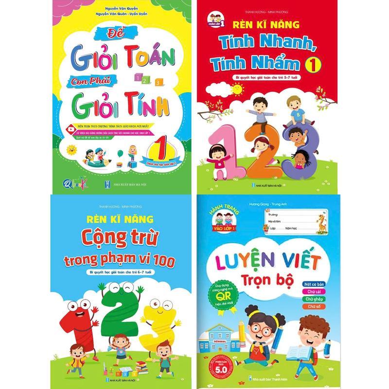 Combo OF 4 BOOKS INCLUDES: Good at math, good at calculation 1, Quick ...