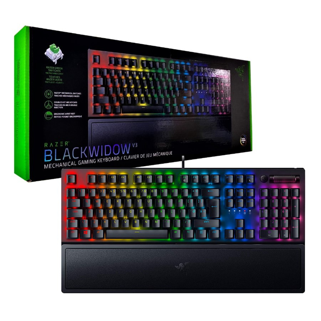 Razer Blackwidow V3 Green Switch Keyboard | Shopee Malaysia