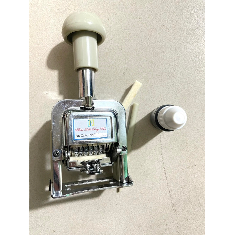 6-digit automatic numbering mark, page numbering mark, automatic number ...
