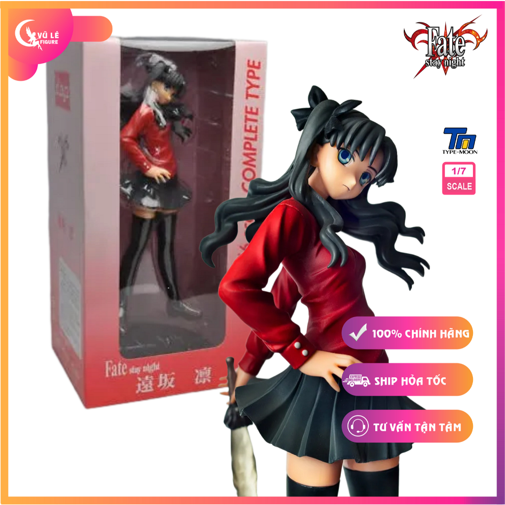Genuine Rin Tohsaka Clayz TypeMoon - Fate Stay Night - Anime Figure 1/6 ...